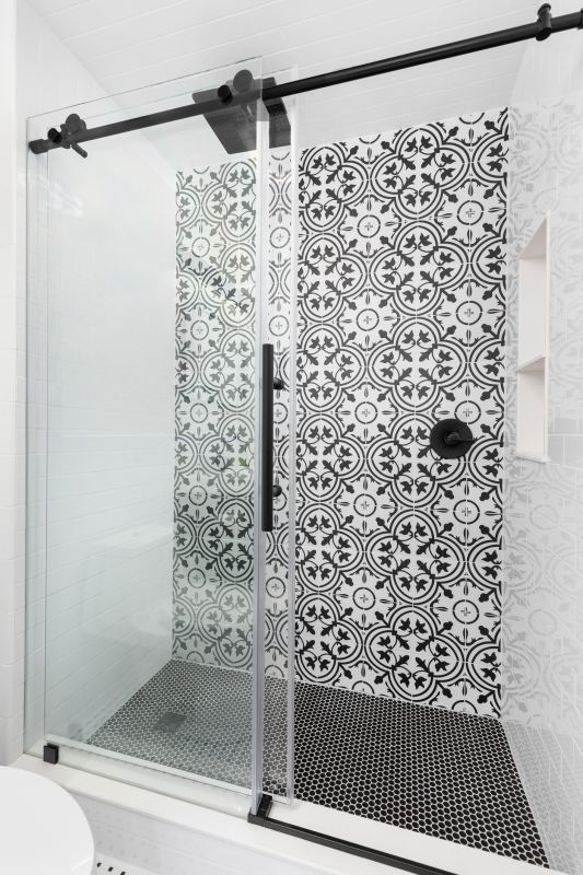 Sliding Door Shower Enclosure